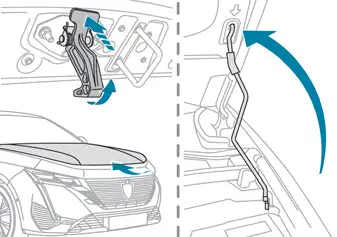 Peugeot 308. Opening