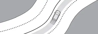 Peugeot 308. Lane positioning assist